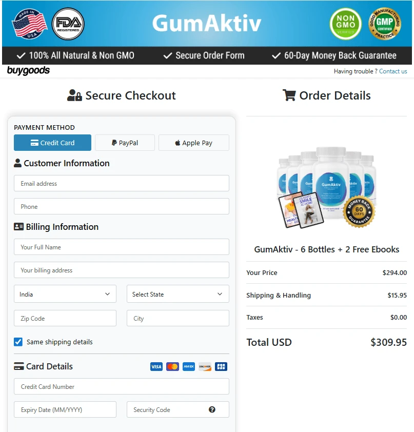 GumAktiv order